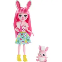 Enchantimals BREE BUNNY DOLL, Mode dukke, Hunstik, 4 År, Pige, 170 mm, 80 g