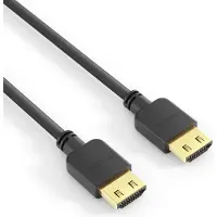 PureLink HDMI-kabel - PureInstall - Slank 1,00 m - Sort