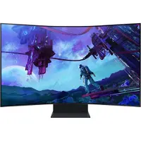 Samsung 55" Odyssey Ark 2nd Gen. G9 G97NC 4K 165Hz Smart Gamingskærm, Black