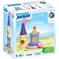 Playmobil Junior - Disney - Belles Legetårn... - 71458 - 7 Dele - - OneSize - Legetøj