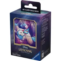 Ravensburger Disney Lorcana Trading Card Game: S?t med 4 Deck Box Motiv A