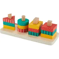 Fisher-Price Fisher Price Wood Shape Stacker