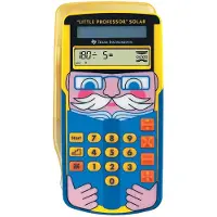 Texas Instruments Little Professor Solar Lommeregner