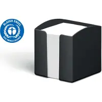 Durable ECO, Firkant, Plast, Sort, 9,3 cm, 9,3 cm, 100 mm