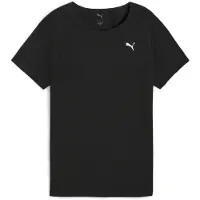 Puma RUN CLOUDSPUN Tee Women, Clothing, Black, M
