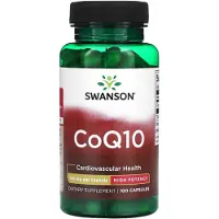 Swanson Health , CoQ10, High Potency, 120 mg, 100 Capsules