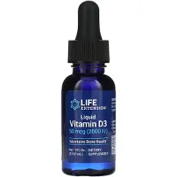 Life Extension , Flydende Vitamin D3, 50 mcg (2.000 IU), 1 fl oz (29,57 ml)