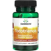 Swanson Health , Tocotrienols, Dobbel Styrke, 100 mg, 60 Væske Kapsler