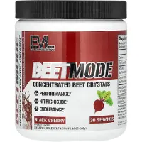 EVLution Nutrition , BeetMode, Koncentreret Beet Krystaller, Sort Cherry, 6,88 oz (195 g)