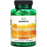 Swanson Health , Niacinamid, 250 mg, 250 Kapsler
