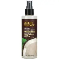 Desert Essence , Kokos Træhåret Defrizzer & Varme Beskytter, 8 fl oz (237 ml)