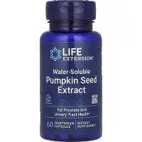 Life Extension , Vandsøjle Pumpkin Seed Ekstrakt, 60 Vegetariske Kapsler (262 mg per Kapsel)