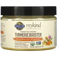 Garden of life , MyKind Organics, Fermenteret Økologisk Turmeric Boost, Inflammatorisk Respons, 4,76 oz (135 g)