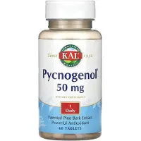 Kal Pycnogenol 50mg Antioxidant Tabletter 60 Enheder