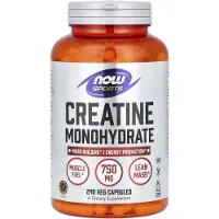 Now , Sports, Creatine Monohydrat, 4.500 mg, 240 Veg Capsules (750 mg per Capsule)