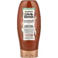 Garnier , Whole Blends, Smørende Conditioner, Fjern Farve, Kokosolie & Kakao Smør, 12,5 fl oz (370 ml)