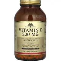 Solgar , Vitamin C, 500 mg, 250 Vegetariske Kapsler
