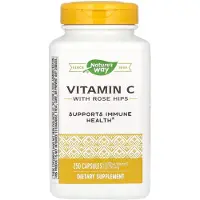 Nature'S Way , Vitamin C med Rose Hip, 250 Kapsler