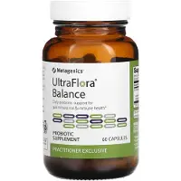 Metagenics , UltraFlora Balance Probiotika, 55 mg (15 Billion CFU), 60 Capsules