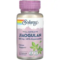 Solaray Jiaogulan 410mg Mood Kapsler 60 Enheder