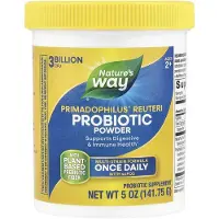 Nature'S Way , Primadophilus Reuteri Probiotisk Pulver, 2+, 3 Billion CFU, 5 oz (141,75 g)