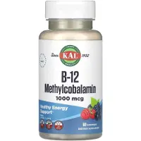 Kal Methylcobalamin 1000mcg Vitamins Tabletter 60 Enheder