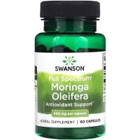 Swanson Health , Full Spektrum Moringa Oleifera, 400 mg, 60 Kapsler
