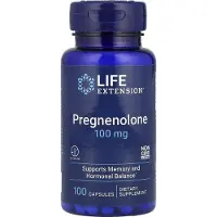 Life Extension , Pregnenolon, 100 mg, 100 Capsler