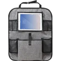 BabyDan Opbevaring - 20x25 cm - Tablet Backseat Organizer - Grå - - OneSize - Opbevaring