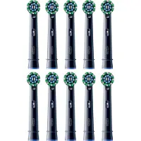 Oral-B Cross Action 10-pak 860465 svart / Pro Cross Action-børstehoveder