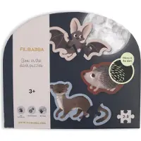 Filibabba Selvlysende puslespil - Skovens dyr