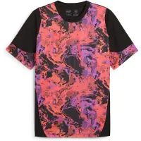 Puma Trænings T-Shirt IndividualCUP - Sort/Multicolor, størrelse Large