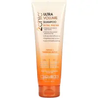 Giovanni , 2chic, Ultra-Volumen Shampoo, For Fine, Limp Hår, Papaya + Tangerine Butter, 8,5 fl oz (250 ml)