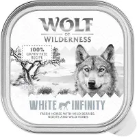 Wolf of Wilderness Økonomipakke: 24 x 300 g Adult - 24 x 300 g: White Infinity - Pferd