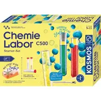 Kosmos Chemie labor C 500, Forsøgssæt, Kemi, 9 År, Flerfarvet