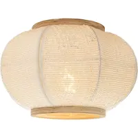 QAZQA Orientalsk loftslampe natur - Rob