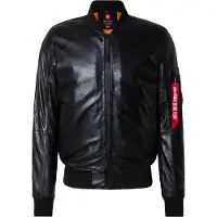 Alpha industries Ma-1 Læderjakke