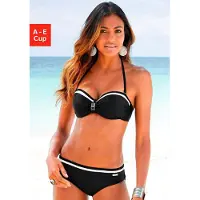 LASCANA Bikini sort / hvid