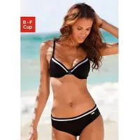 LASCANA Bikini sort / hvid