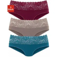 Vivance Slip camel / himmelblå / merlot