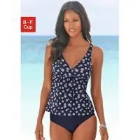 LASCANA Tankini antracit