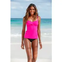 s.Oliver Tankini-overdel 'Spain' pink