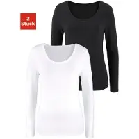 Vivance Shirts sort / hvid