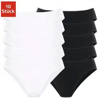 Petite fleur Slip sort / hvid