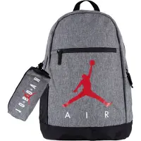 Nike Taske 'Jan Air' grå / rød / sort