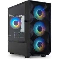 TooQ Tqgcc901-b Seizure Micro Atx Argb Pc-tårnhus