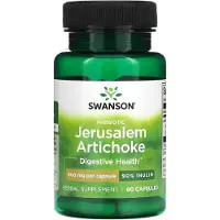 Swanson Health Præbiotiske jordskokker, 400 mg - 60 kapsler
