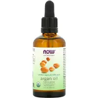 Now , Solutions, Certificeret Ægte & 100% Rent Arganolie, 2 fl oz (59 ml)
