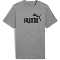 Puma Essentials No. 1 Logo Tee Men, Clothing, Medium Gray Heather, L