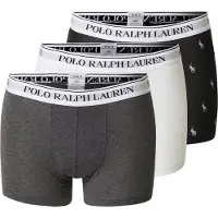 Ralph Lauren Boksershorts 'CLSSIC' grå / mørkegrå / sort / hvid